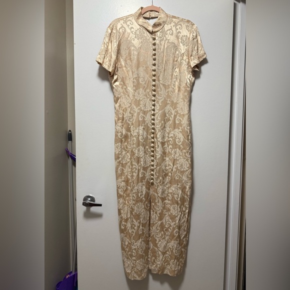vintage cheongsam-style dress - Picture 2 of 4